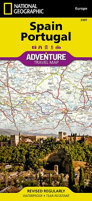 National Geographic Adventure Map, 3306 Northern Spain 