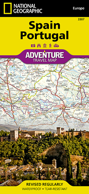 Spain and Portugal Map (National Geographic Adventure Map #3307)