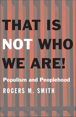 Cover for That Is Not Who We Are!