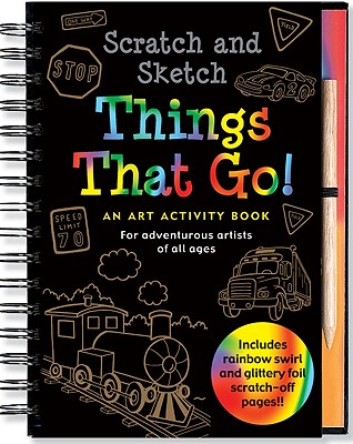 Scratch & Sketch Things That Go (Trace-Along)