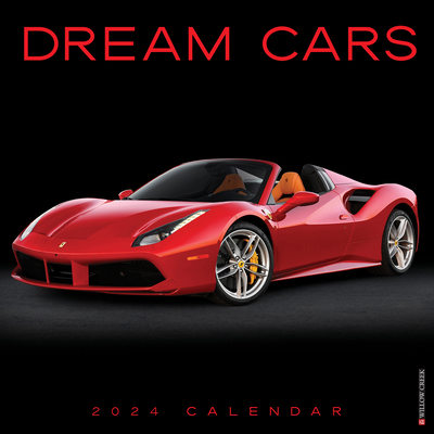 Dream Cars 2024 12 X 12 Wall Calendar (Foil Stamped Cover) Cover Image