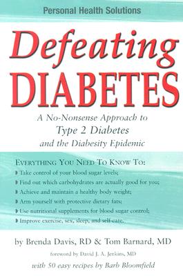 Defeating Diabetes By Rd Brenda Davis, MD Tom Barnard Cover Image