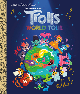 Trolls World Tour Little Golden Book (DreamWorks Trolls World Tour) By David Lewman, Golden Books (Illustrator) Cover Image