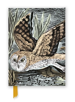 Angela Harding: Marsh Owl (Foiled Journal) (Flame Tree Notebooks)