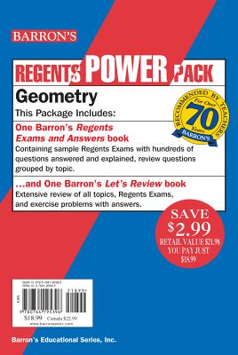 Geometry Power Pack (Barron's Regents NY) Cover Image