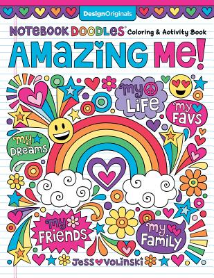 Notebook Doodles Amazing Me: Coloring & Activity Book By Jess Volinski Cover Image