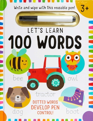 Let's Learn: First 100 Words (Write and Wipe) By Insight Editions Cover Image