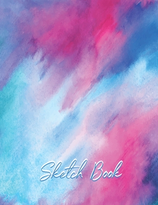  Pink Sketch Book: Large Notebook for Drawing, Painting