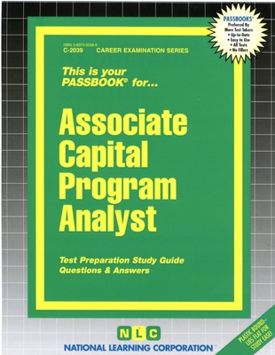 Associate Capital Program Analyst: Passbooks Study Guide (Career Examination Series) Cover Image