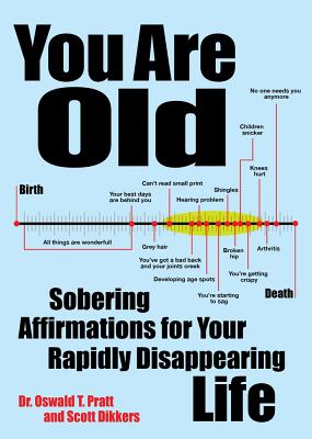You Are Old: Sobering Affirmations for Your Rapidly Disappearing Life By Scott Dikkers Cover Image