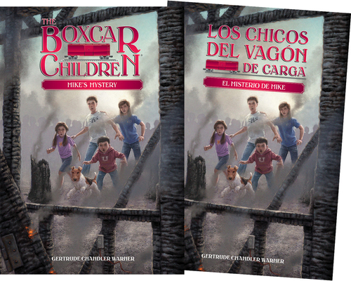 Mike's Mystery (Spanish/English set) (The Boxcar Children Mysteries #5) By Gertrude Chandler Warner (Created by) Cover Image