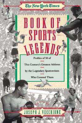 New York Times Book of Sports Legends Cover Image