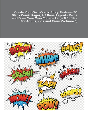 Comic Book Blank for kids (Paperback)