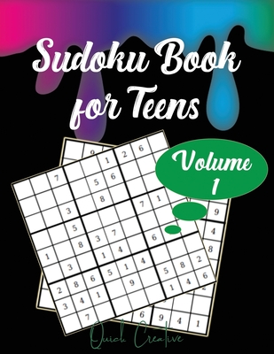 Sudoku Book For Teens: Medium Sudoku Puzzles Including 330 Sudoku Puzzles with Solutions, Great Gift for Teens or Tweens Cover Image