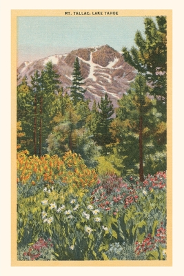 Vintage Journal Mt. Tallac, Lake Tahoe (Paperback) | Garden