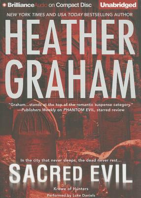 Sacred Evil (Krewe of Hunters #3) By Heather Graham, Luke Daniels (Read by) Cover Image