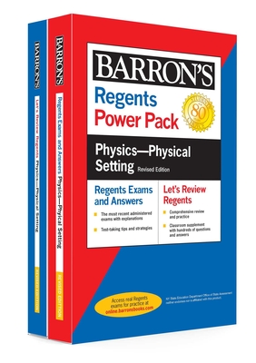 Regents Physics--Physical Setting Power Pack Revised Edition (Barron's Regents NY) By Miriam A. Lazar, M.S., Albert Tarendash, M.S. Cover Image