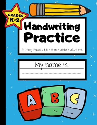 Print Handwriting Workbook: Handwriting Practice for Kids (Paperback) 