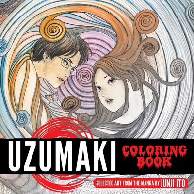 Uzumaki Coloring Book (Junji Ito) By Junji Ito (Illustrator) Cover Image