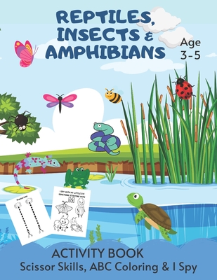 Cute Coloring Books: Wetland Animals Coloring Book for Kids Ages 4