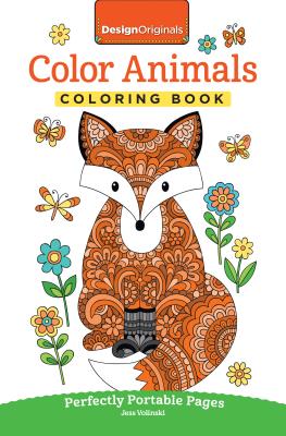 Color Animals Coloring Book: Perfectly Portable Pages (On-The-Go Coloring Book)