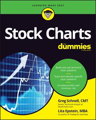 Stock Charts for Dummies By Greg Schnell, Lita Epstein Cover Image