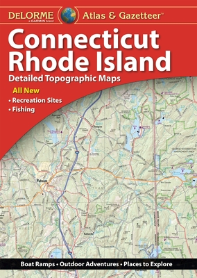 Delorme Atlas & Gazetteer: Connecticut/Rhode Island By Rand McNally Cover Image