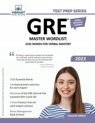 GRE Master Wordlist: 1535 Words for Verbal Mastery By Vibrant Publishers Cover Image