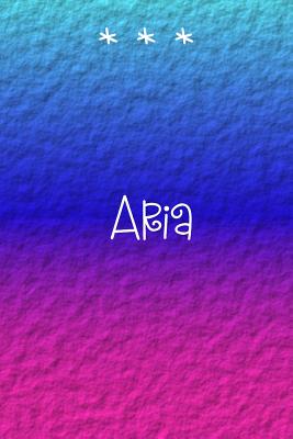 Aria: Vibrant Ombre Notebook By Lynette Cullen Cover Image