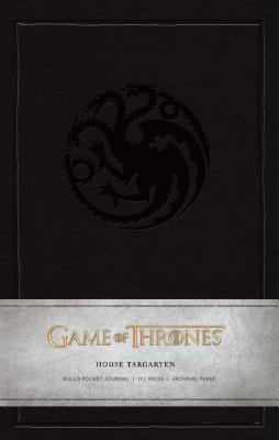 Game of Thrones: House Targaryen Ruled Pocket Journal Cover Image
