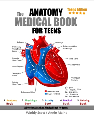 The Anatomy Medical Book For Teens A Coloring Activity Medical Book For Teens Brookline Booksmith