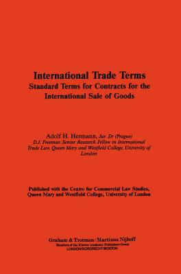 International Trade Terms By A. H. Hermann, Hermann Cover Image