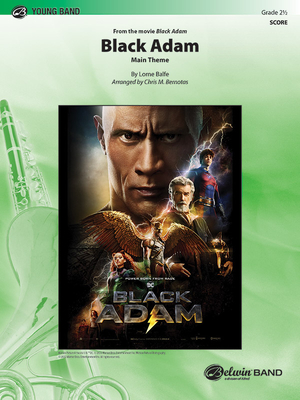 Black Adam: Main Theme, Conductor Score (Pop Young Band) By Lorne Balfe (Composer), Chris M. Bernotas (Composer) Cover Image