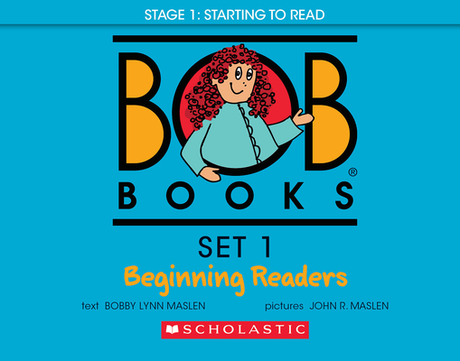 Bob Books - Set 1: Beginning Readers Hardcover Bind-up | Phonics, Ages 4 and up, Kindergarten (Stage 1: Starting to Read) Cover Image