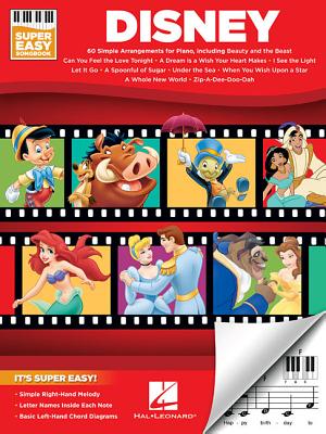 Disney - Super Easy Songbook By Hal Leonard Corp (Created by) Cover Image