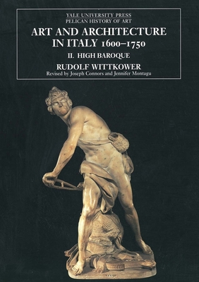 Cover for Art and Architecture in Italy, 1600–1750