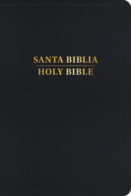 RVR 1960/KJV Biblia bilingüe, negro imitación piel (2024 ed.) Cover Image