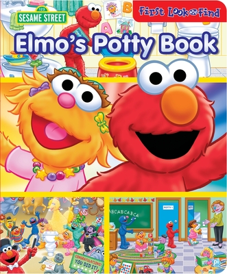 Sesame Street: Elmo's Potty Book First Look and Find By Pi Kids, Tom Brannon (Illustrator) Cover Image