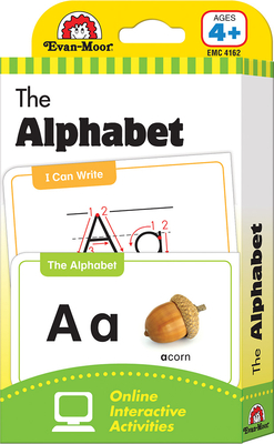 Flashcards: The Alphabet By Evan-Moor Corporation Cover Image