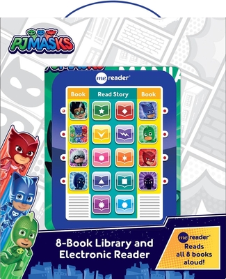 Pj Masks: Me Reader 8-Book Library and Electronic Reader Sound Book Set [With Other and Battery]
