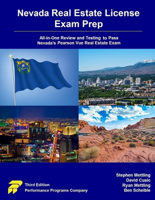 Nevada Real Estate License Exam Prep: All-in-One Review and Testing to Pass Nevada's Pearson Vue Real Estate Exam Cover Image