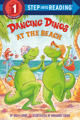 Dancing Dinos at the Beach (Step into Reading) Cover Image