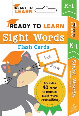 Ready to Learn: K–1 Sight Words Flash Cards: Includes 48 Cards to Practice Sight Word Recognition! Cover Image