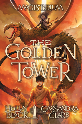 Cover for The Golden Tower (Magisterium #5)