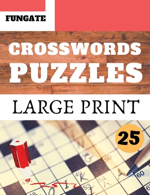 crosswords puzzles fungate quiz easy crossword large print for seniors classic vol 25 large print paperback trident booksellers cafe