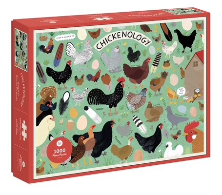 Chickenology: 1000 Piece Puzzle By Camilla Pintonato, Mia Johnson (Illustrator) Cover Image