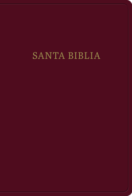RVR 1960 Biblia letra gigante, borgoña imitación piel con índice: Santa Biblia By B&H Español Editorial Staff (Editor) Cover Image