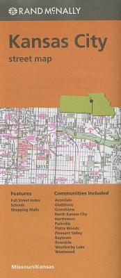 Folded Map Kansas City Streets Mo By Rand McNally Cover Image