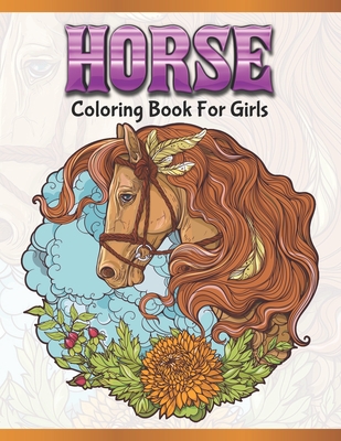Coloring Books For Girls: Cute Animals: Relaxing Colouring Book