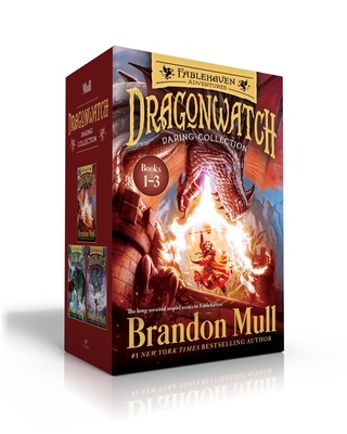 Dragonwatch Daring Collection (Boxed Set): Dragonwatch; Wrath of the Dragon King; Master of the Phantom Isle By Brandon Mull Cover Image